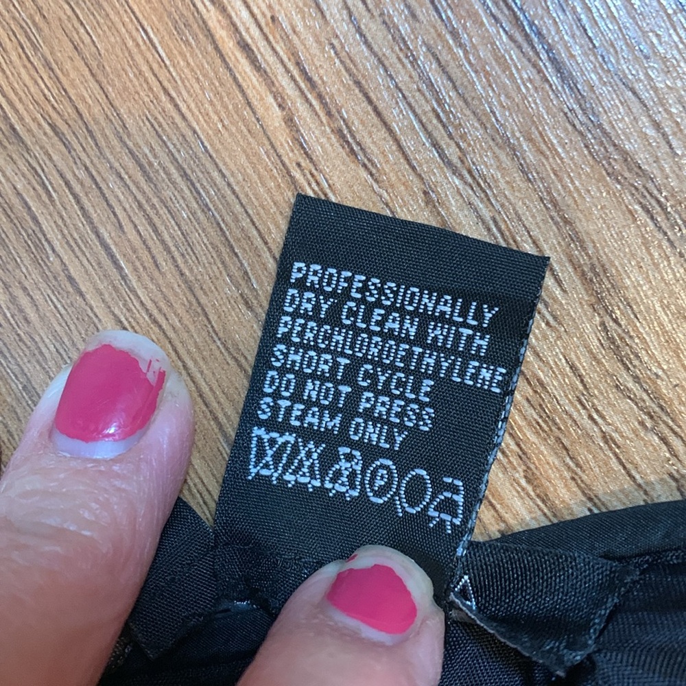 Etcetera, Luxurious Solid Black Velvet Whimsy Got… - image 8